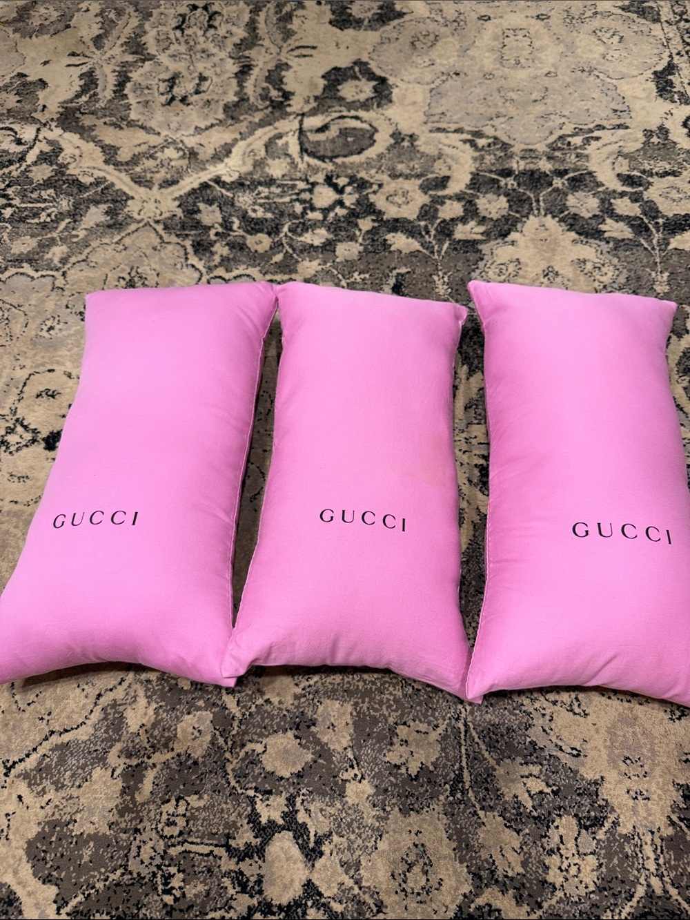 Gucci pillows bundle of 3
